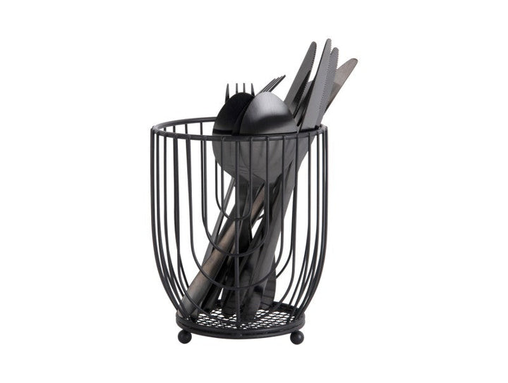 Utensil Holder Wired - Black Additional 1