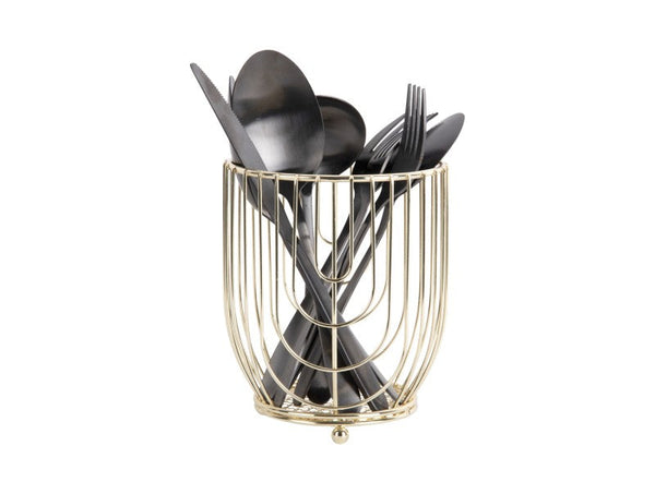 Utensil Holder Wired - Gold plated