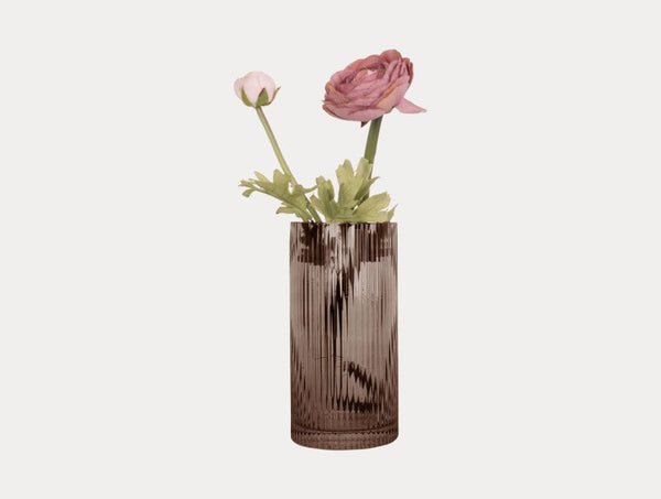 Vase Allure Straight - Chocolate brown