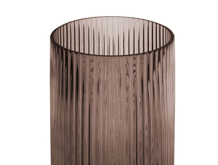 Vase Allure Straight Large - Chocolate brown Additional 3