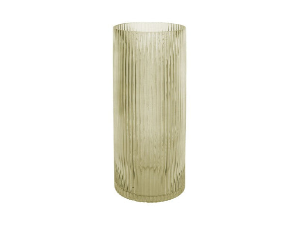 Vase Allure Straight Large - Moss green