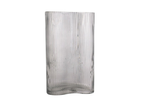 Vase Allure Wave Large - Dark grey