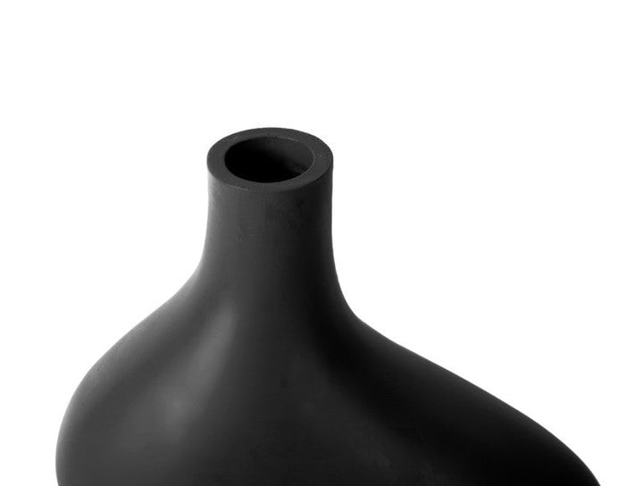 Vase Organic Curves Large - Black Additional 4