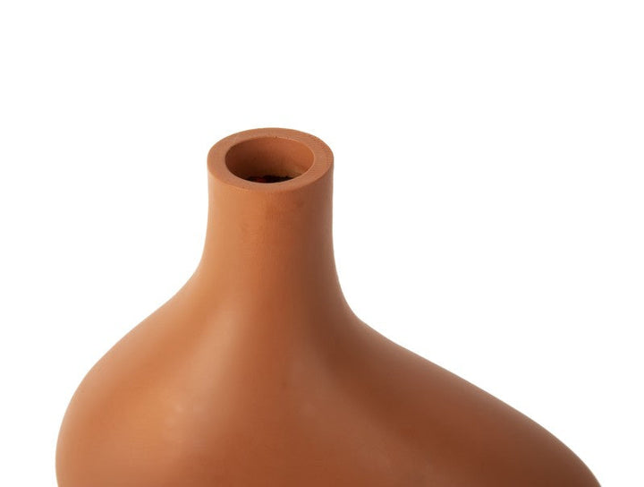 Vase Organic Curves Large - Burned orange Additional 3
