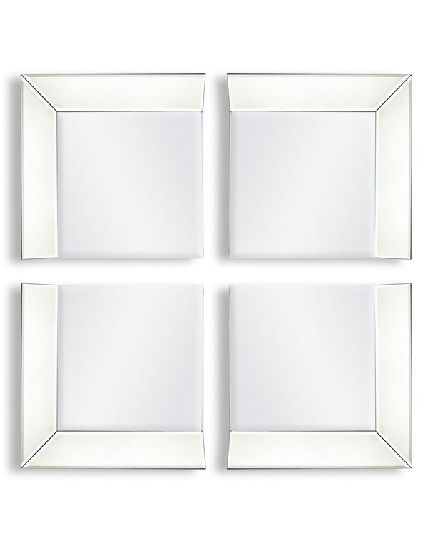 Venetian 4 Corner Piece Mirror Set