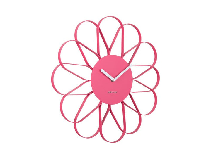 Wall Clock Arkis - Bright pink Additional 2