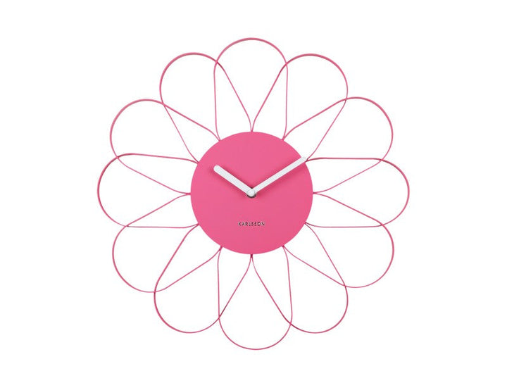 Wall Clock Arkis - Bright pink Additional 3