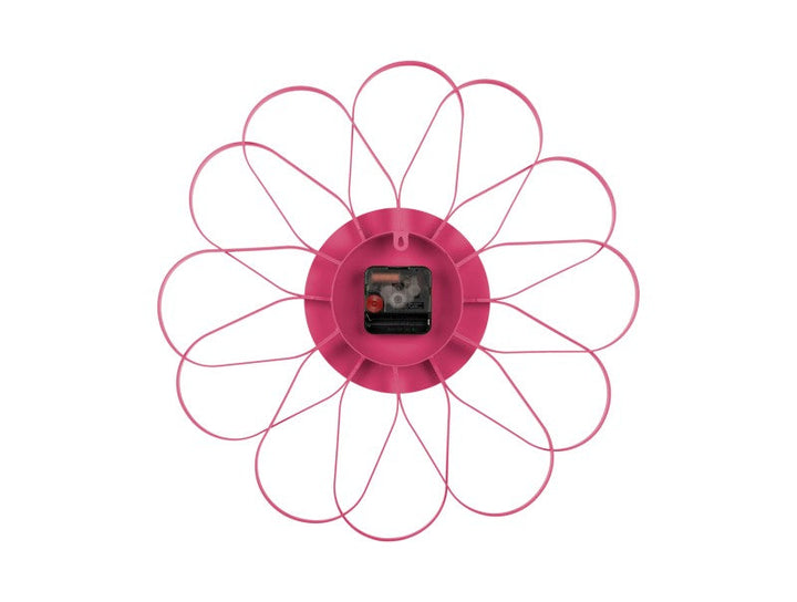 Wall Clock Arkis - Bright pink Additional 1