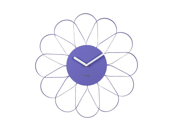 Wall Clock Arkis - Bright purple