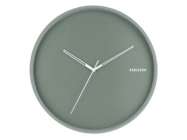 Wall Clock Hue - Green