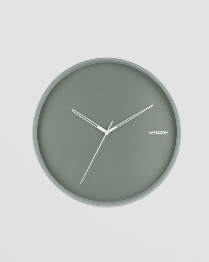 Wall Clock Hue - Green Additional 1