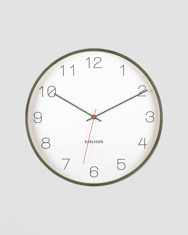 Wall Clock Joy - Green Additional 1