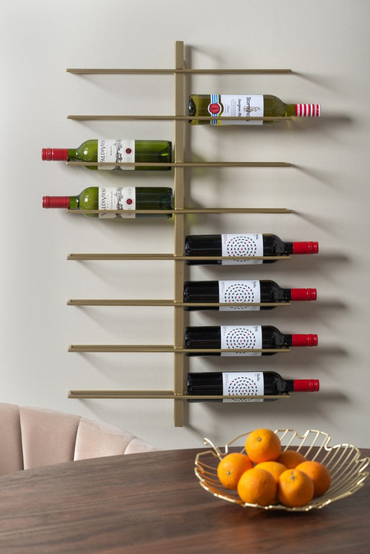 Wine Rack Dual - Gold painted Additional 4