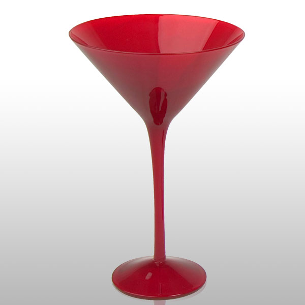 Midnight Cocktail Glasses Red [D]