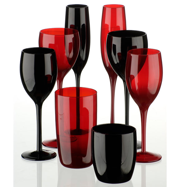 Midnight Black Wine Glass [D] Additional 3