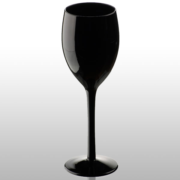 Midnight Black Wine Glass [D] Additional 2