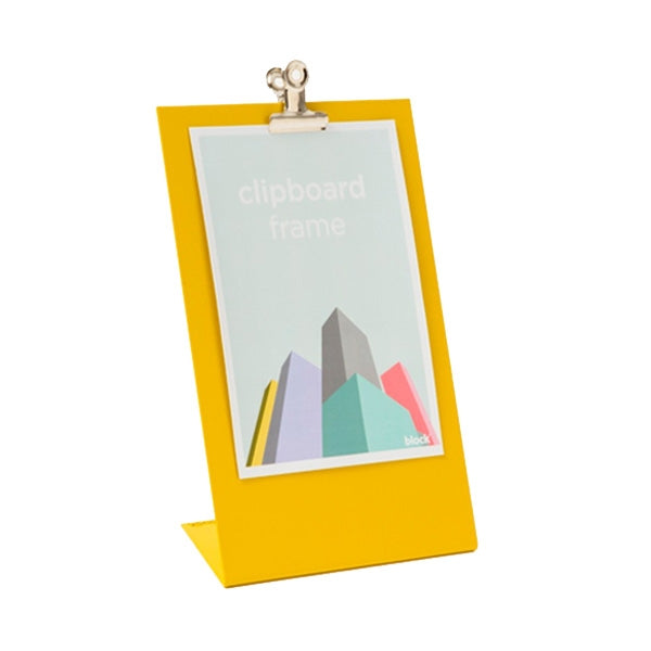 Block Clipboard Frame - Yellow