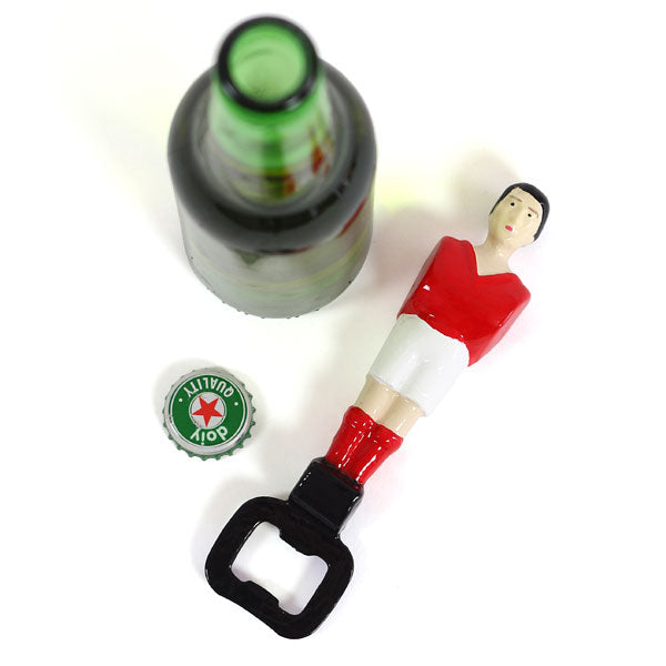 Foosball Bottle Opener - Red [D] Additional 4