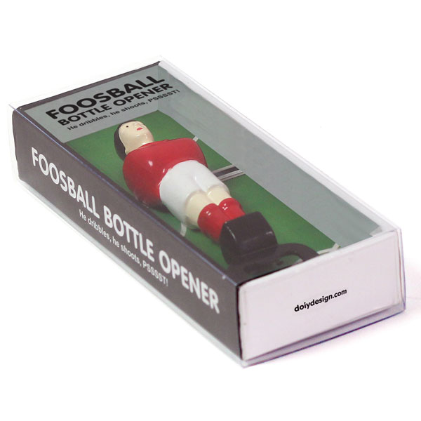 Foosball Bottle Opener - Red [D] Additional 5