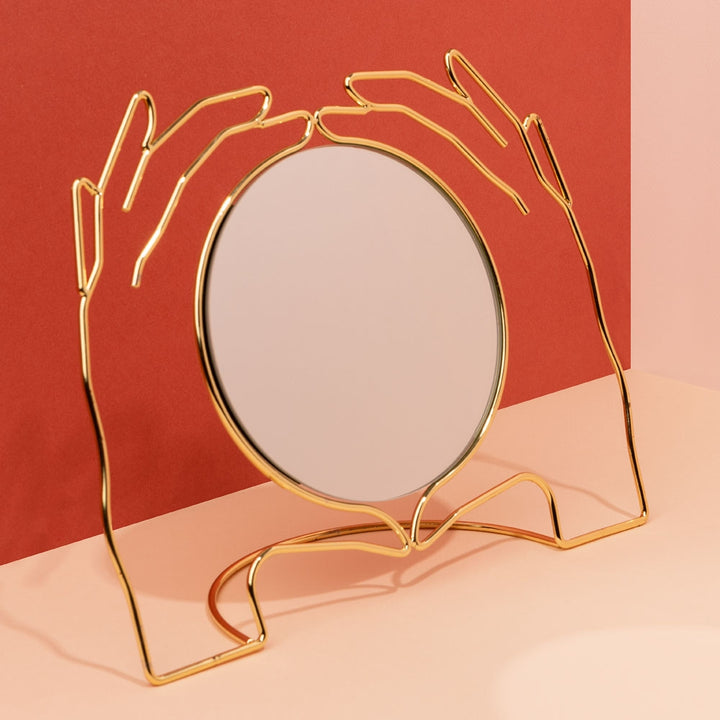 Golden Hands Desk Mirror [D] Additional 3