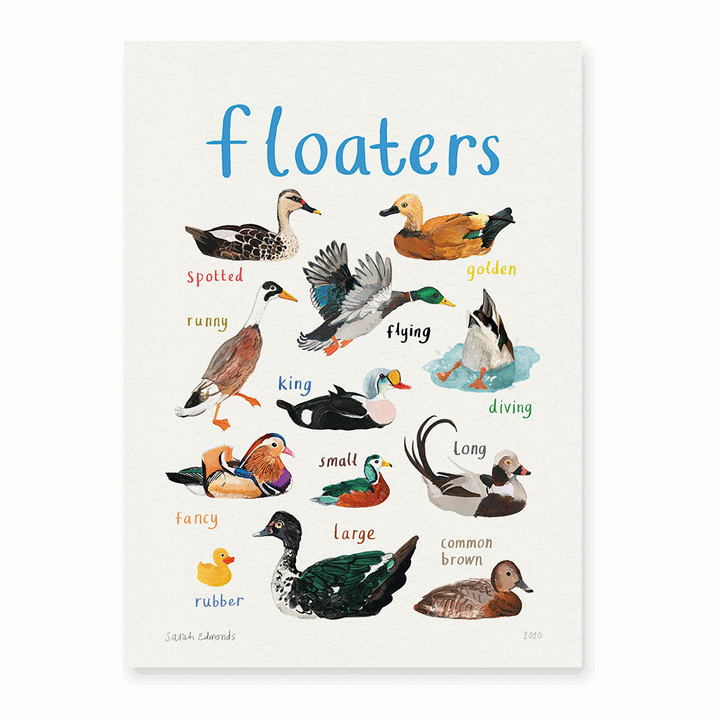 Floaters A4 Print [D] Additional 2