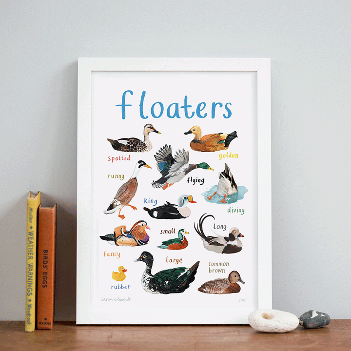 Floaters A4 Print [D] Additional 1