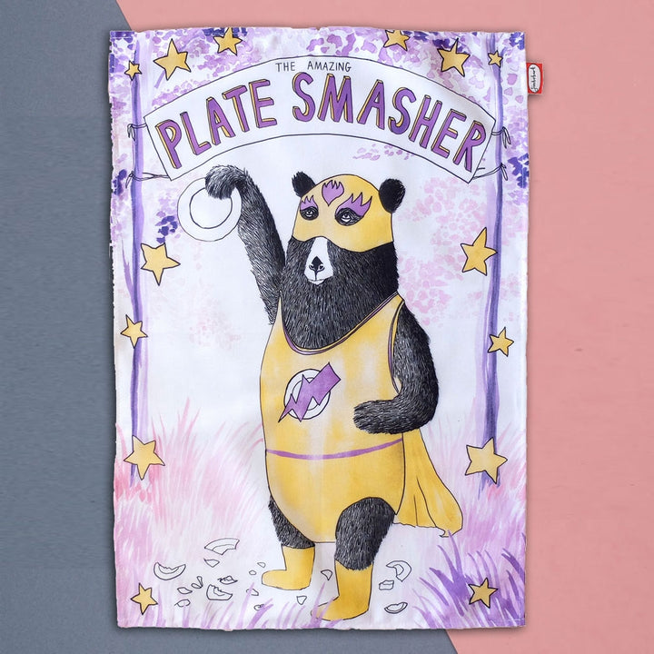 Plate Smasher Tea Towel Additional 2