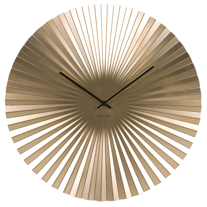 Karlsson Sensu Clock Large - Gold