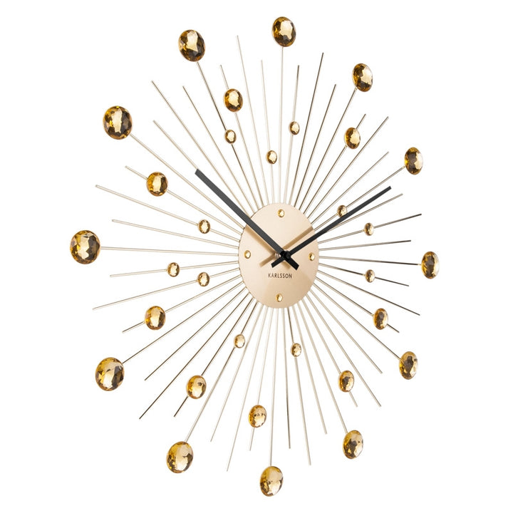 Karlsson Sunburst Large Wall Clock - Gold [D] Additional 2