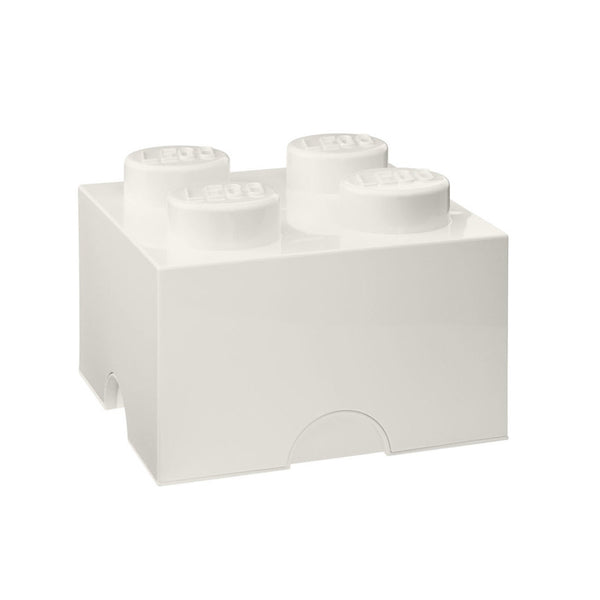 Lego Storage Brick - White - 2 Sizes Available [D]