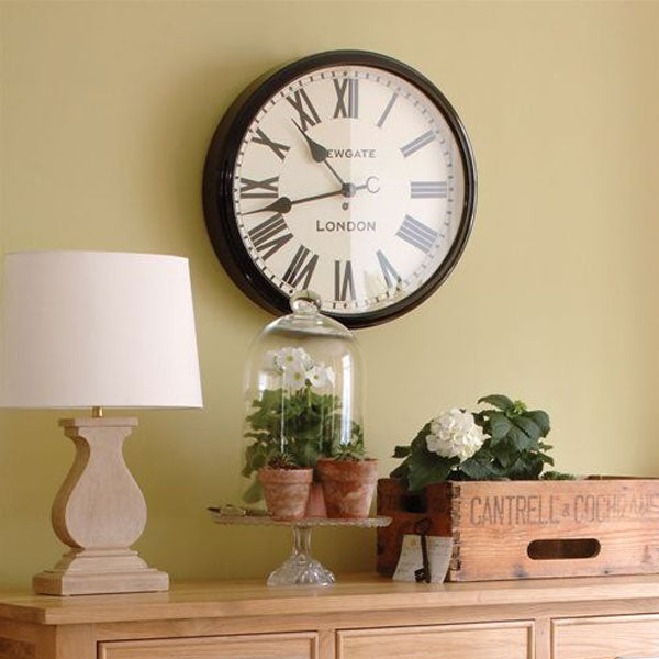 Newgate Battersby Clock - Black [D]