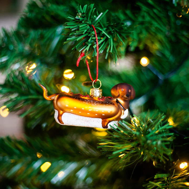 Weiner Pup Hot Dog Bauble Additional 2